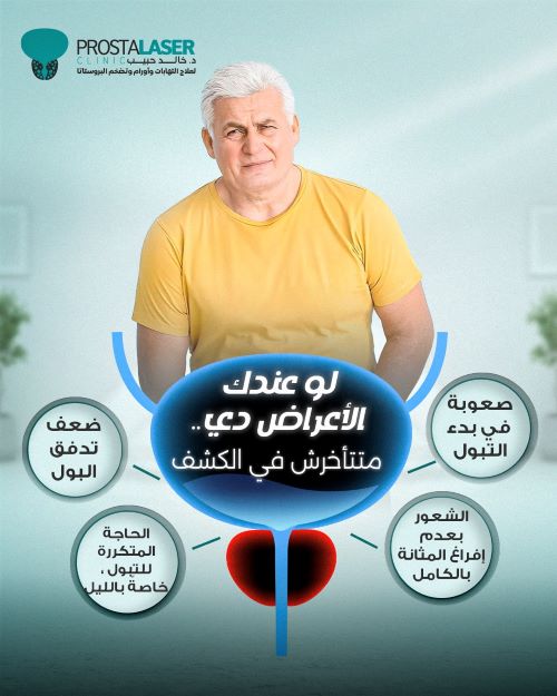اعراض تضخم البروستاتا للرجال